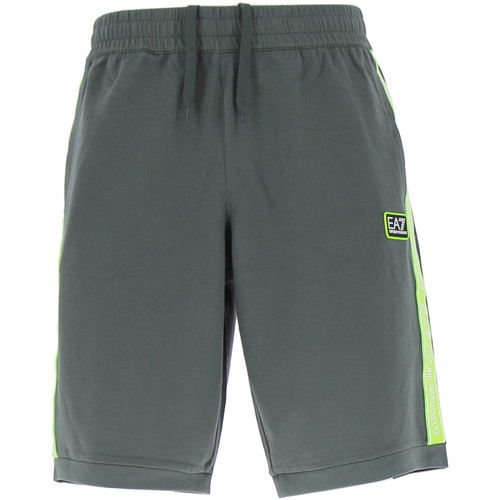 Vêtements Homme Shorts / Bermudas Emporio Armani J06 slim fit pants in dark washni Short Gris