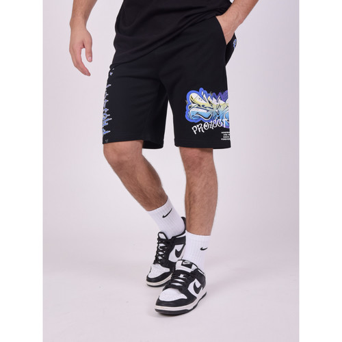 Vêtements Homme Shorts / Bermudas Joggings & Survêtements Short 2240220 Noir