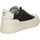 Chaussures Femme Baskets mode Candice Cooper VELANIE layered JEANS Blanc