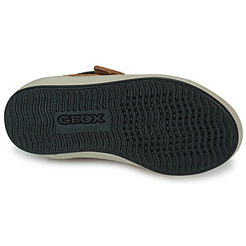 Geox J GISLI BOY Marron / Jaune - Livraison Gratuite | AlaShops ! -  Chaussures Basket montante Enfant 54,99 €