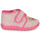 Chaussures Fille Chaussons Geox B ZYZIE GIRL Rose