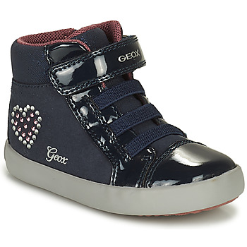 Chaussures Fille Baskets montantes Geox B GISLI GIRL Gris