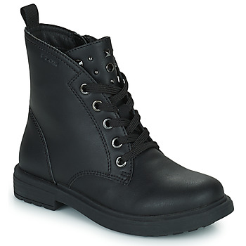 Chaussures Fille HOKA Boots Geox J ECLAIR GIRL Noir