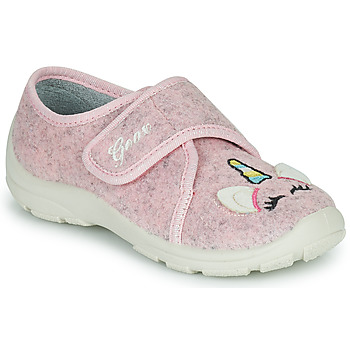 Chaussures Fille Chaussons Geox J NYMEL GIRL Rose