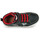 Chaussures Garçon Baskets montantes Geox J PERTH BOY C Noir / Rouge