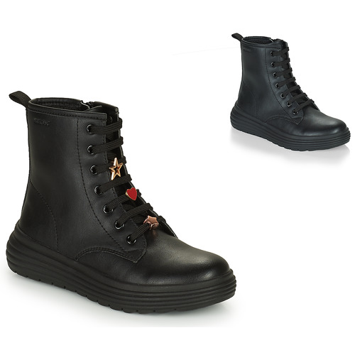 Geox J PHAOLAE GIRL A Noir - Livraison Gratuite | Spartoo ! - Chaussures  Boot Enfant 67,99 €
