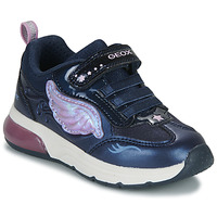 Chaussures Fille Baskets basses Geox J SPACECLUB GIRL B Violet