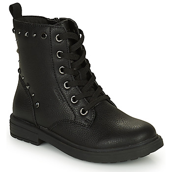 Chaussures Fille Boots Geox J ECLAIR GIRL Noir