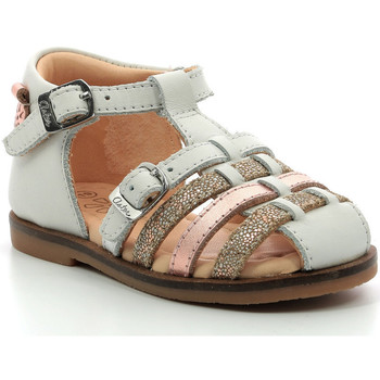 Chaussures Fille Sandales et Nu-pieds Aster Nini BLANC