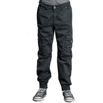 Vêtements Enfant Pantalons Deeluxe Pantalon cargo gris  junior  GARDEN - 10 ANS Gris