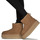 Chaussures Femme Boots UGG W CLASSIC MINI PLATFORM Camel