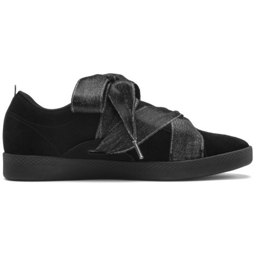 Chaussures Femme Baskets mode Puma WNS SMASH BUCKL ASTRAL -  BLACK- SILVER - 38,5 Noir