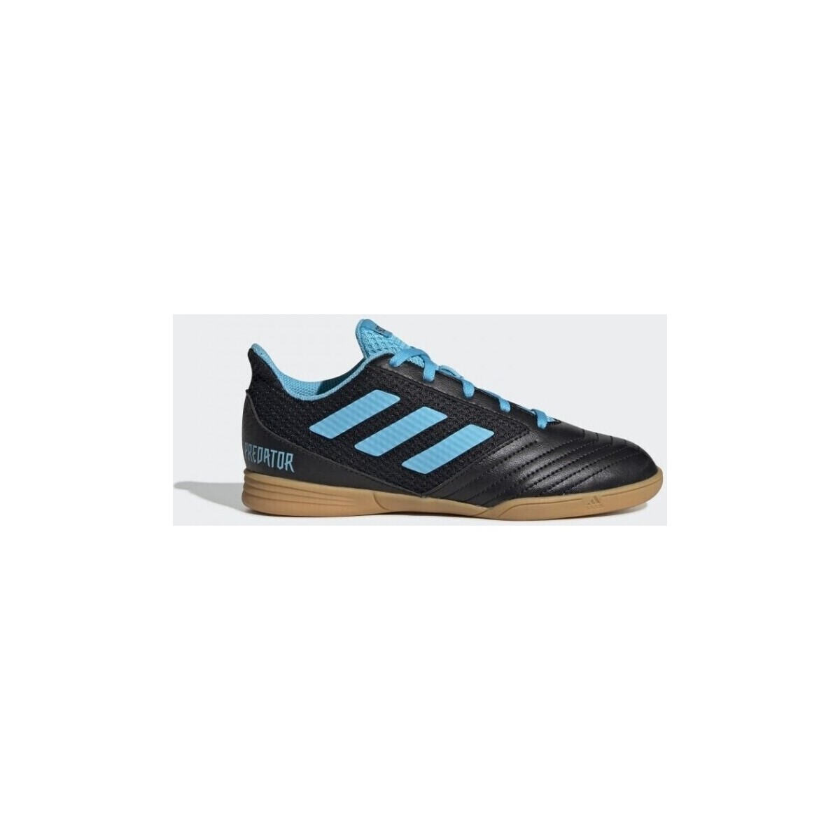 Chaussures Garçon Football adidas Originals PREDATOR 19.4 IN SALA J - CBLACK/BRCYAN/SYELLO - 33.5 Noir