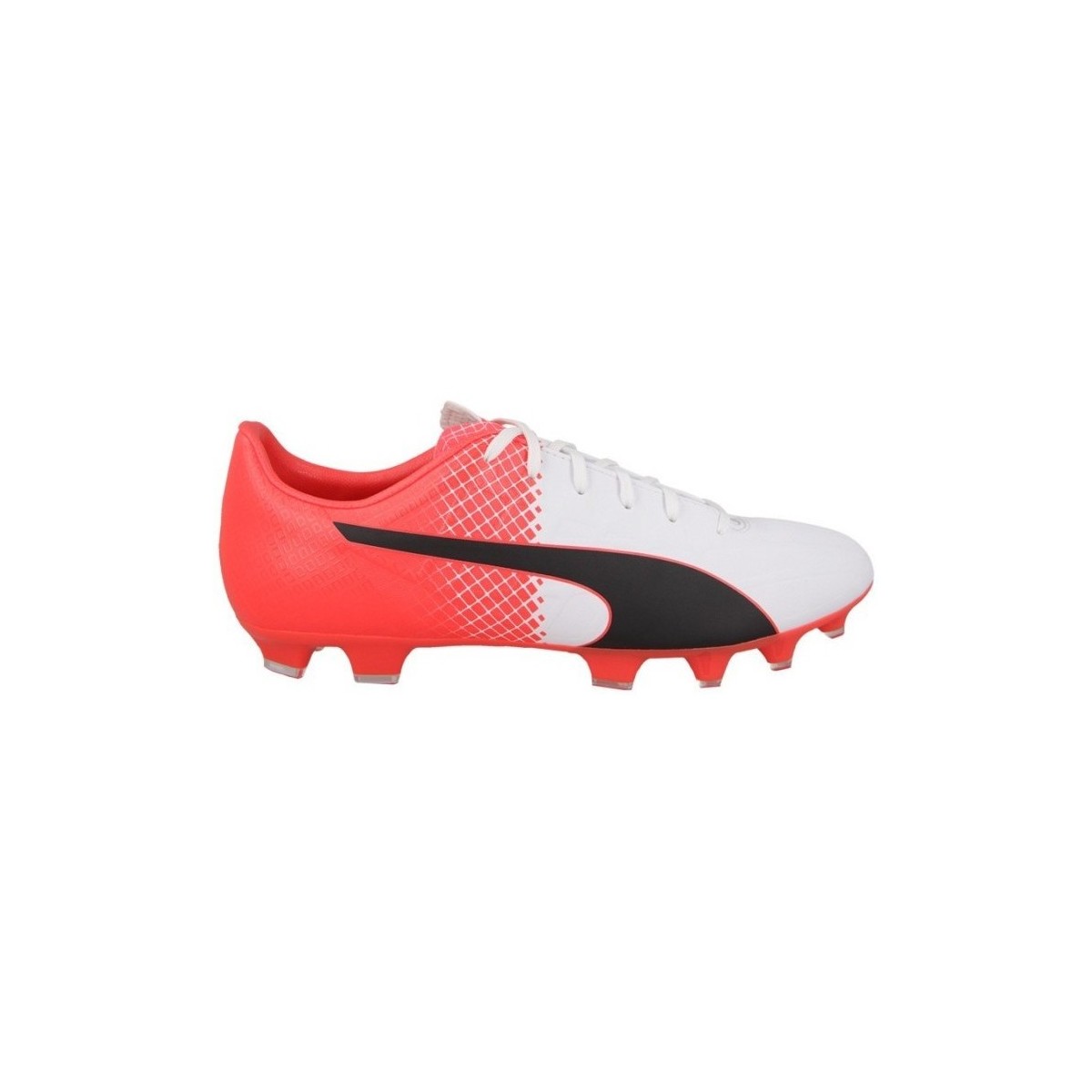 Chaussures Homme Football Puma EVOSPEED 4 5 FG -  BLACK- WHITE-RED - 45 Noir