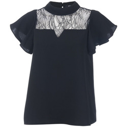 Vêtements Femme T-shirts manches courtes Deeluxe TEE-SHIRT LUCIA - BLACK - XL Noir