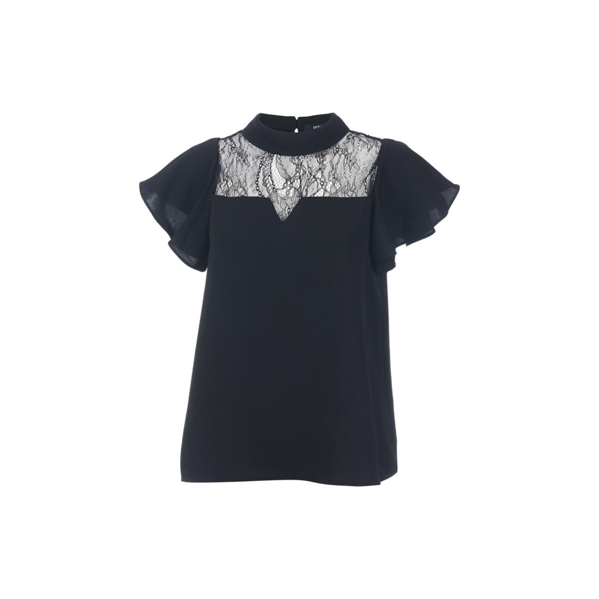Vêtements Femme T-shirts manches courtes Deeluxe TEE-SHIRT LUCIA - BLACK - XL Noir