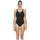 Vêtements Femme Maillots / Shorts de bain Arena MAILLOT DE BAIN W SOLID SWIM PRO - BLACK-WHITE - 40 Noir