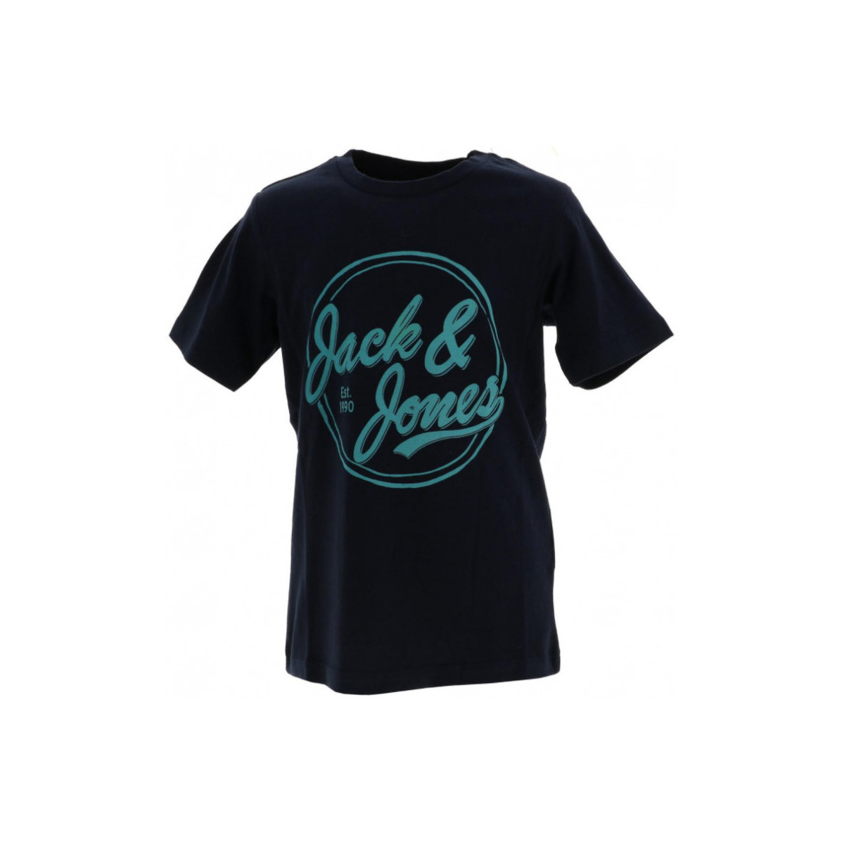 Vêtements Garçon T-shirts manches courtes Jack & Jones TEE-SHIRT JORBRIST JUNIOR - NAVY BLAZER - 12 ans Multicolore