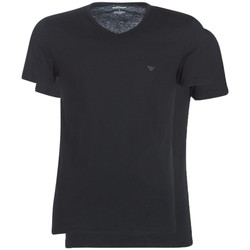 Vêtements Homme T-shirts & Polos Ea7 Emporio Armani suede PACK DE 2 TEE SHIRTS - Noir/noir - XL Multicolore