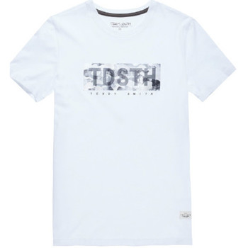 Vêtements Homme T-shirts & Polos Teddy Smith TEE-SHIRT T-EZIO MC - Blanc - XL Blanc