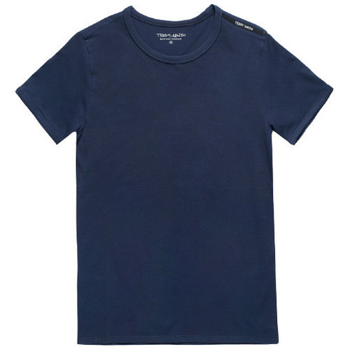Vêtements Homme Tee-shirt Ticlass Basic Mc Teddy Smith TEE-SHIRT TUCKER 2 MC - TOTAL NAVY - M Multicolore