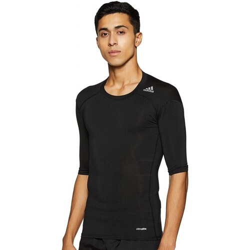 Vêtements Homme T-shirts & Polos adidas Originals TEE-SHIRT TF BASE SS - Noir - XS Noir