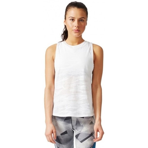 Vêtements Femme T-shirts manches courtes adidas Originals TEE-SHIRT BOX T DEEP AERO - Blanc - L Blanc
