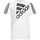 Vêtements Garçon T-shirts manches courtes adidas Originals TEE SHIRT B LOGO T1 - WHITE BLACK - 8/9 ans Noir