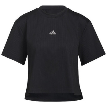 Vêtements Femme T-shirts manches courtes adidas Originals TEE SHIRT W UFORU - Noir - XS Noir