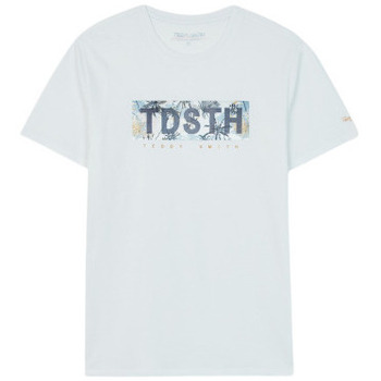 Vêtements Homme Tee-shirt Ticlass Basic Mc Teddy Smith TEE SHIRT T-EZIO 2 MC - Blanc - XL Blanc