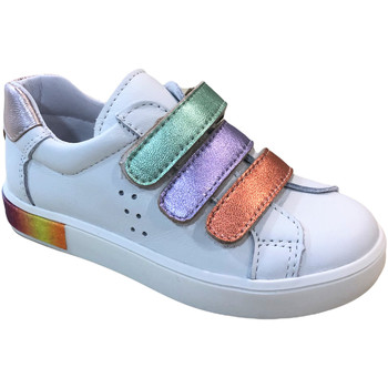 Chaussures Fille Baskets basses Bopy Sakovel Blanc/multicolore
