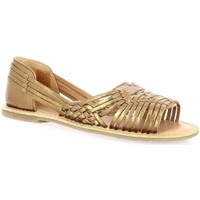 Chaussures Femme Sandales Fille Thelma Mix Reqin's Nu pieds cuir laminé Bronze