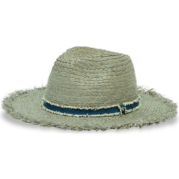 Accessoires textile Femme Casquettes Oxbow Chapeau de paille ajouré P0ERSHAM Beige
