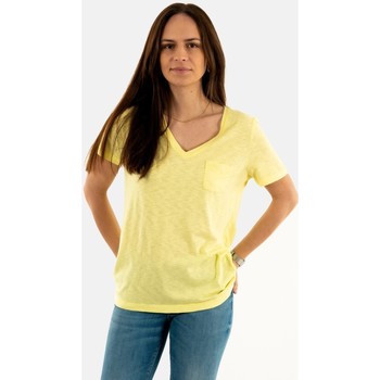 Vêtements Femme T-shirts manches courtes Superdry w1010521a Jaune