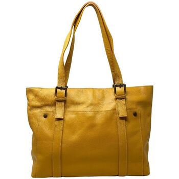 Sacs Femme abstract-print pocket backpack Oh My Bag TOKYO Jaune