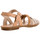 Chaussures Fille Sandales et Nu-pieds Reqin's Sandales Fille THELMA MIX Cuir Noisette - Marron