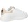 Chaussures Fille Baskets basses Shop Art SAG80404 Basket Enfant Or blanc Multicolore