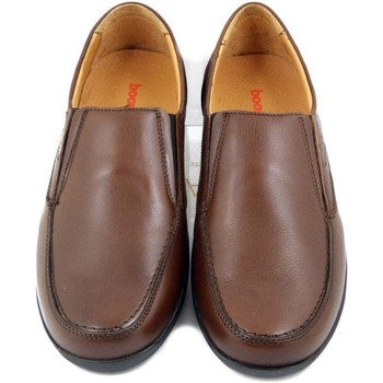 Boomerang Homme Chaussures, Mocassin, Cuir-8785 Marron