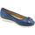 Chaussures Femme Ballerines / babies Valleverde VS10100A Nappa Bleu