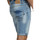 Vêtements Shorts / Bermudas Deeluxe Short en jean bleu clair  Kurt Bleu