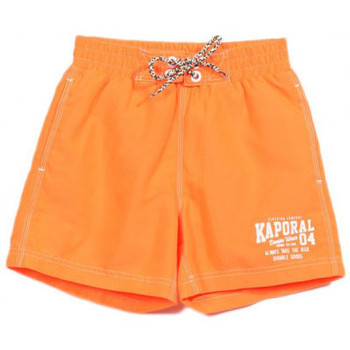 Vêtements Garçon Maillots / Shorts de bain Kaporal Short de Bain GarÃ§on Rolep Neon Orange Orange