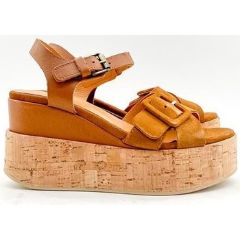 Chaussures Femme Baskets mode Minka Cinda Camel 
