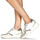 Chaussures Femme Baskets basses Geox D DESYA A Blanc / Beige