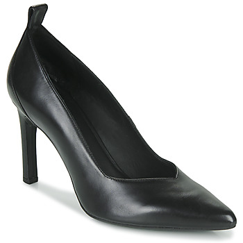 Femme Chaussures Chaussures à talons Escarpins Escarpins Cuir Geox en coloris Noir 