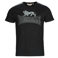 Vêtements Homme T-shirts manches courtes Lonsdale PERSHILL Noir