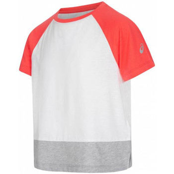 Vêtements Fille T-shirts manches courtes Asics 2034A090-100 Blanc