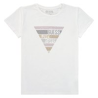 Vêtements Fille T-shirts manches courtes Guess J2YI08-K6YW1-G011 Blanc