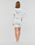 Vêtements Femme Robes courtes Tommy JEANS Jeans TJW TOMMY JEANS SIGNATURE HOODIE DRESS Blanc