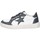 Chaussures Fille Baskets basses Dianetti Made In Italy I9926NZ Basket Enfant Blanc bleu Multicolore
