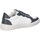 Chaussures Fille Baskets basses Dianetti Made In Italy I9926NZ Basket Enfant Blanc bleu Multicolore